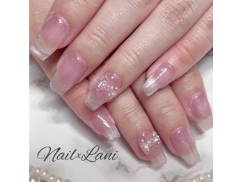 ネイルクロスラニ 練馬店(Nail Lani)/うるうるマグネットフレンチ♪