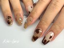 ハートチョコネイル
