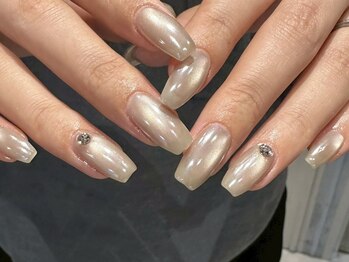 フィロンネイル 武蔵小杉店(filonnail)/マグネット×オーロラ