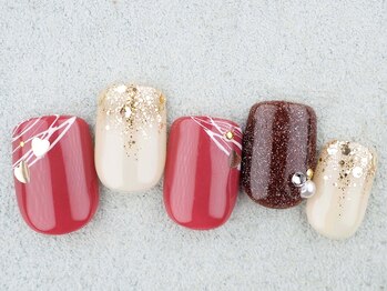 マハロネイルサロン 横浜店(mahalo)/Valentine Design