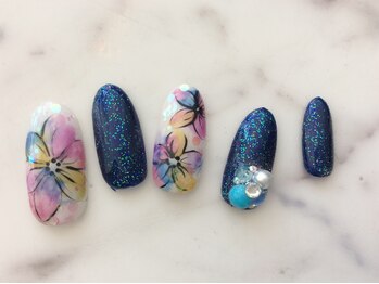 ステラ(Stella)/お花ネイル