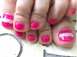 ビタミンピンクNAIL¥4000コース