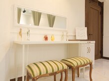 メイクスペースも完備しております。