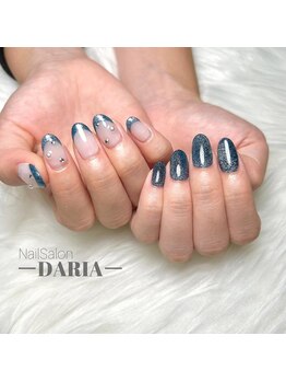 ダリア(Daria)/☆マグネットネイル☆フレンチ