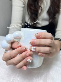 お客様デザイン♪白リボン