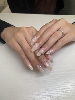 スピラ 上通店(Spira)/ホワイトパールネイル