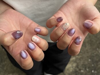 サクノネイル(SAKUNONAIL)/パープルマグネット