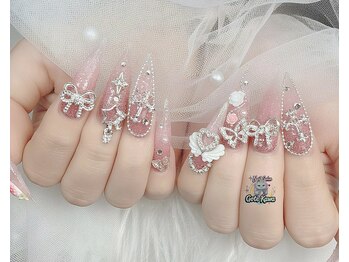 ゴテかわ(GOTE KAWA)/キラキラネイル