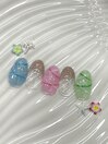 季節のデザインネイル