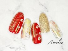 アメリ(Amelie)/お正月/ワンカラー/花