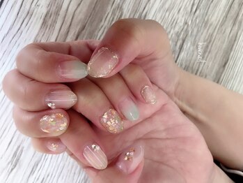 ハイブネイル(Hive nail)/爽やかネイル