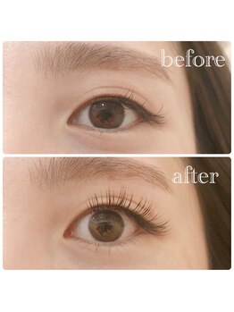 ビビデバビデ(Vivide Vavide)/【まつエク】黒目がちな瞳に