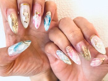 ラピスネイル(Lapis nail)の写真/何度でも同価格が嬉しいスカルプ定額メニュー有り!スラッと長く綺麗な指先へ♪【関内駅3分◆23時迄営業!】