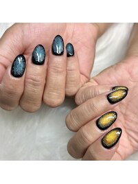 推しカラーネイル