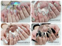 ネイルサロン カラーエイト(Nailsalon COLOR.8)/スカルプ　お姉さん系　キレイ目
