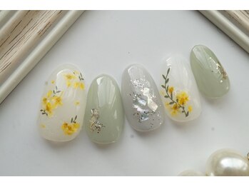 ネイルサロン マリング(Nail Salon Maring)/☆春のミモザネイル☆