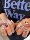 個性派ネイル