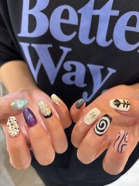 個性派ネイル