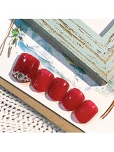 エムズ サロン(M's SALON)/フットネイル4000円