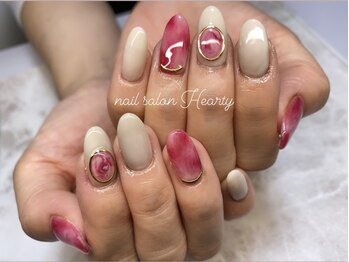 ハーティー(Hearty)/ジェル4本アート込