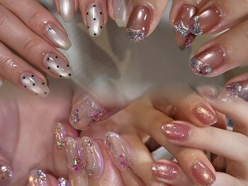 アンベリール(Embellir)の写真/【爪先までオシャレを楽しむ☆】選べる定額デザイン☆つい眺めてしまう可愛い指先へ♪お得なクーポンあり◎