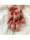 蛇ネイル