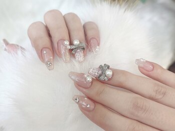 エービーエーサロン(ABA SALON)/ツイードネイル