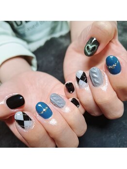 リベルタネイル(Liberta Nail)/冬デザインネイル