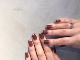 シアーブラウンネイル