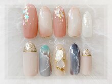 トゥーシェネイルズ 上中野店(Touche’nails)/ニュアンスデザイン