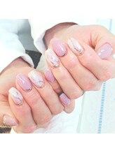 爪ソウシャイン(爪 SO SHINE)/ピンク★大理石