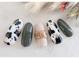 大人ダルメシアンネイル