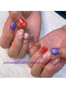 シュシュ(Chou chou)/個性派/お洒落ネイル