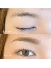 ラグゼ 高林店(Luxxe)/design眉カット＆カラー