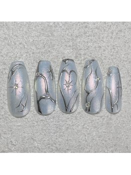 ルーシーズ アイラッシュアンドネイル 小倉店(Lucy's Eyelash&Nail)/Y2Kネイル選べるデザイン¥7000