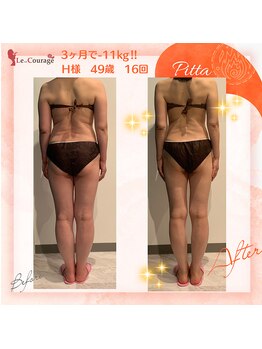 ル クラージュ(Le..Courage)/49歳３ヵ月でー１１キロ◎