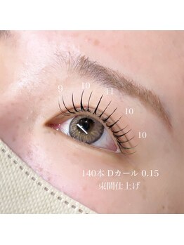 トータルビューティー(TOTAL BEAUTY)/フラットラッシュ 140本