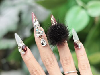 ネイルサロン ハナアオヤマ 堂山店(Nailsalon HanaAoyama)/マグネットアート