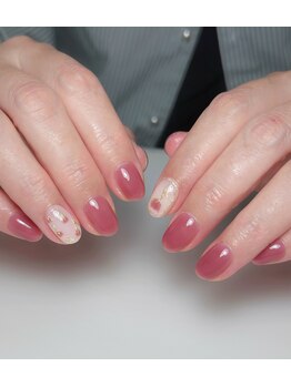 サムズアップネイル(thumbs up nail)/お客様ネイル