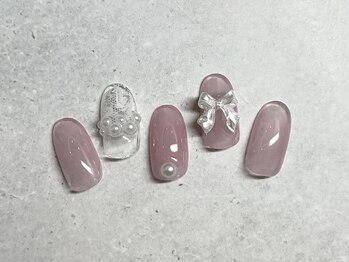 スリール(sourire by PRESS NAIL&EYELASH)/定額ハンド¥6,900(90分)