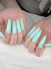 チップネイル10本☆ジェル1カラーorラメ　　7900円