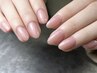 【オフ無料】ハンドジェル フォルム重視 美爪ワンカラー　75分