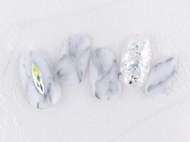 大理石×オーロラストーン