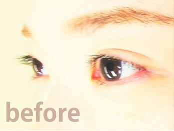 まつげラボ ビオラ 本川越店(Labo viola)/ビフォー施術前