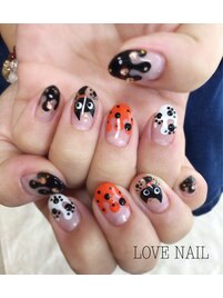 ハロウィンネイル