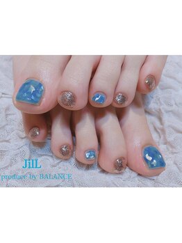 ジル 原店(JilL)/マーブル柄ネイル