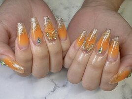 クリアチークネイル