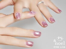 ノエル(Noel)/ピンクマグネットネイル