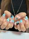 チェックネイル