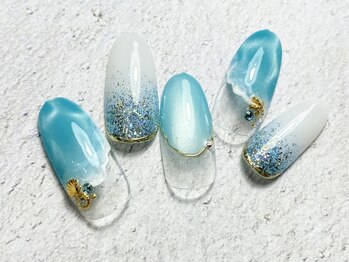 エムネイル(M nail)/8月9月 定額デザイン